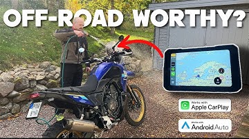 CarPlay on an Adventure Motorcycle!? (Aoocci C3 Plus Install & Real World Review)