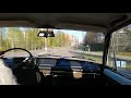 Lada 21013 spring time driving