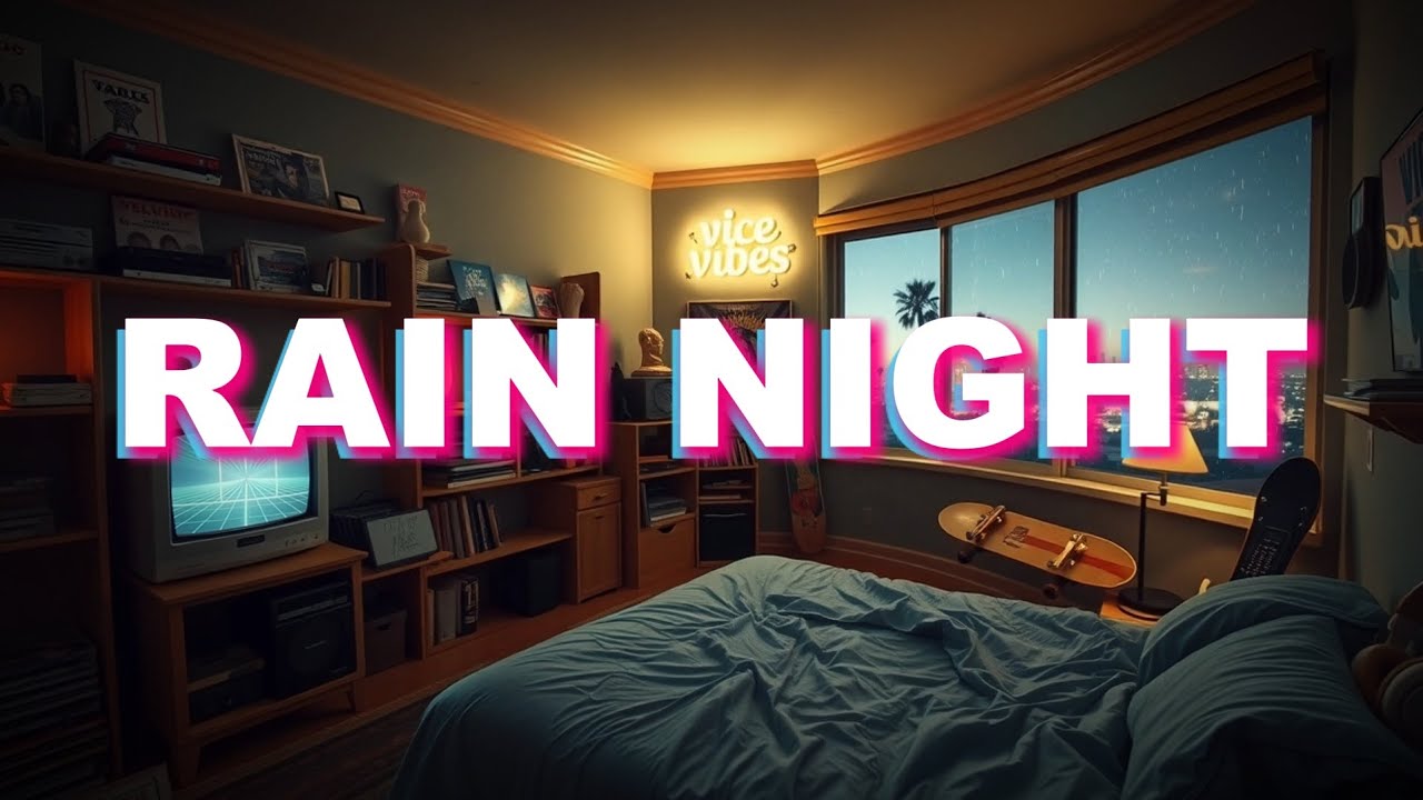 Rain Night — Retro Synthwave & Dreamwave Escape