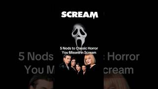 5 Nods to Classic Horror you Missed in Scream