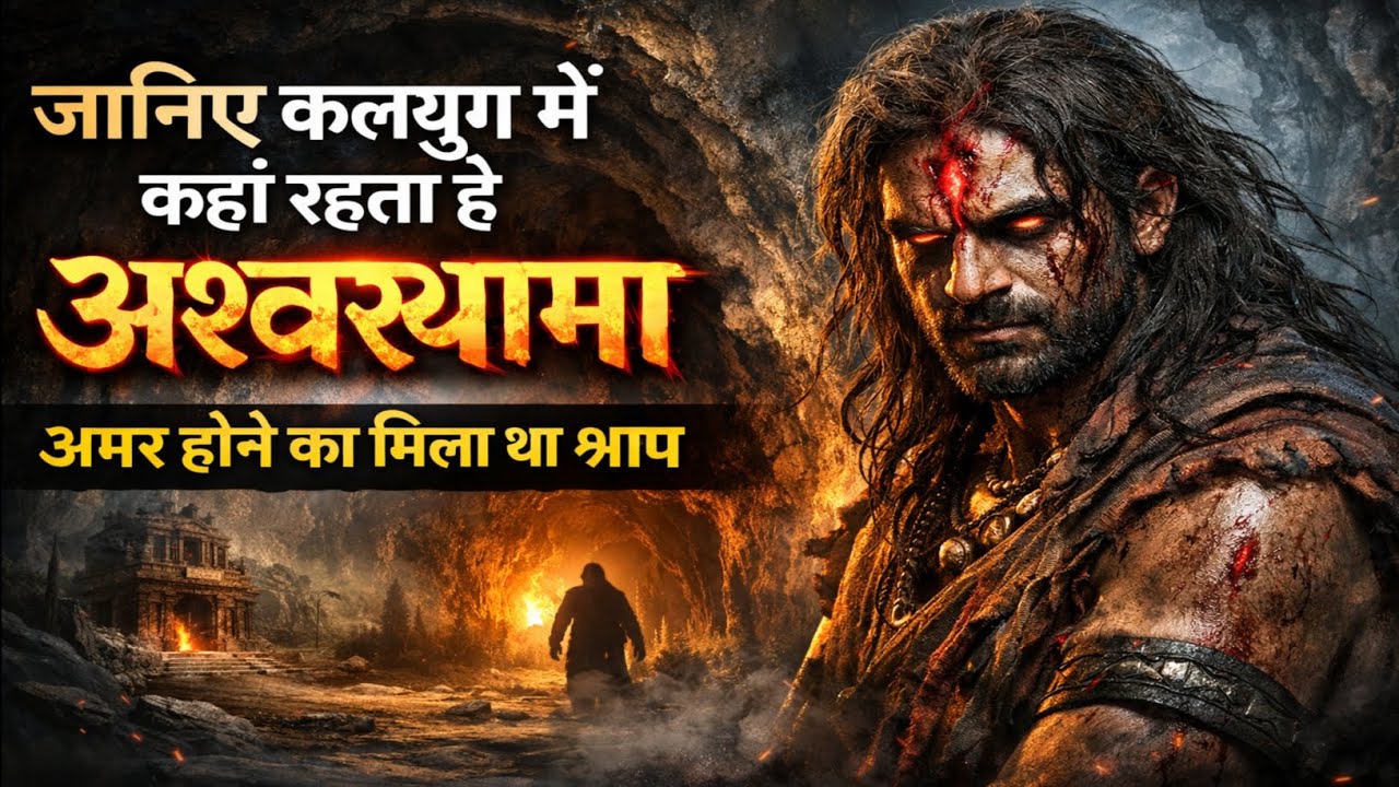 कलयुग में अश्वत्थामा कहाँ रहता है? 🏹🩸 आज भी ज़िंदा है महाभारत का ये योद्धा! 😱🔍📈