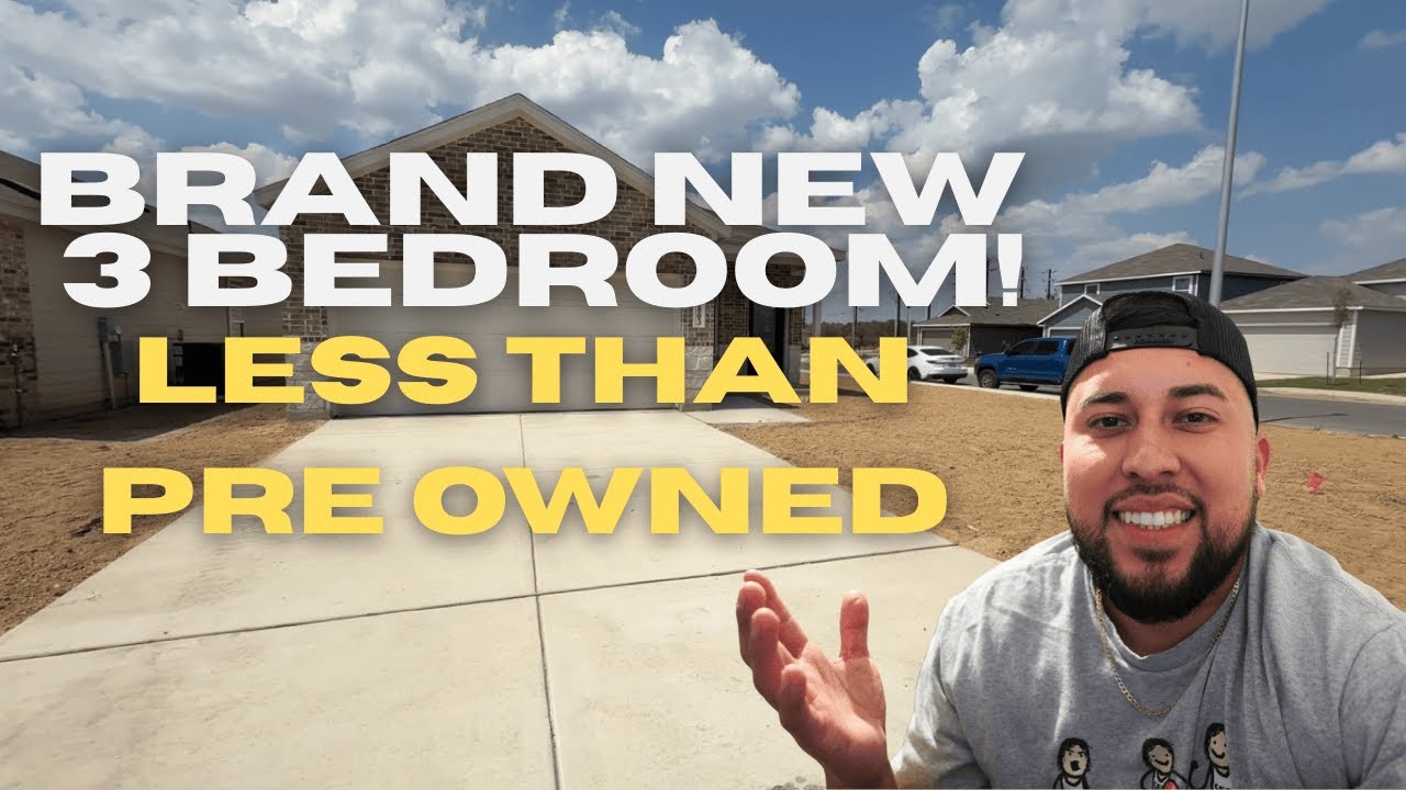 San Antonio Home Tour | A Brand New 3 Bedroom for Less than a PRE OWNED HOME!!