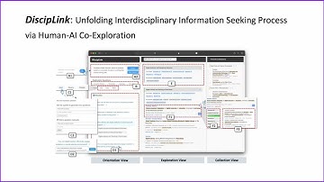 DiscipLink: Unfolding Interdisciplinary Information Seeking Process via Human-AI Co-Exploration