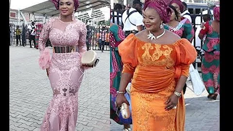 Iyabo Ojo,Bimbo Oshin lovely outfit got people staring at them at Ayo Adesanya birthday party