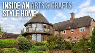 Arts & Crafts Style Property with a Unique Turret | Property Tour