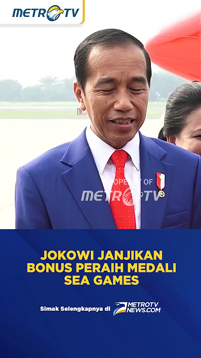 Jokowi akan Berikan Bonus Peraih Medali Sea Games #shorts