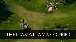 Dota 2 Courier - The Llama Llama