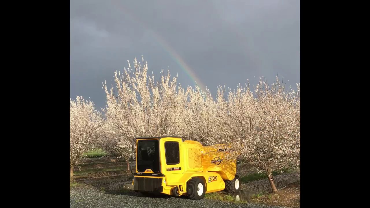 Nut Harvest Equipment for Dust Reduction