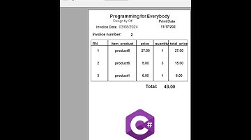 Simple and Effective Creating Invoices with Crystal Reports in C#