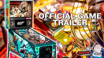 James Bond 007 Pinball Game Trailer