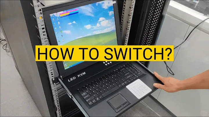 MT-1708UL, How to setup a Rackmount Console, 17'' LCD KVM drawerr