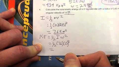 Energy Conservation with Rotation Problem 4
