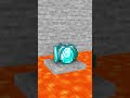 CHI SALVI TRA NOOB E DIAMANTI?   MINECRAFT #shorts