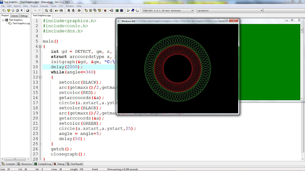 dev c++ 5.11 ดาวน์โหลด  2022  Hướng dẫn cài đặt đồ họa trên phần mềm Dev C++ 5.6 - 5.11