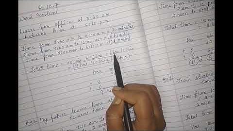 Class-3, Subject-Mathematics, Video-50, Chapter-10, Time, Ex-10.7, Part-7 by Mrs Sanghamitra