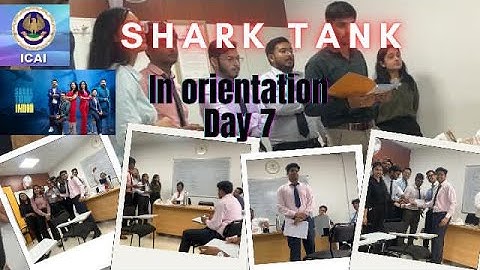 ICAI Orientation course vlog || shark tank in orientation course || oc course day 7 || itoc vlog
