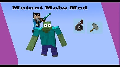 Minecraft Mutant Mobs mod | Uptaded Version | UV