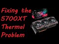 How to Fix Asus Strix RX 5700 XT Overheating Prolem Tutorial