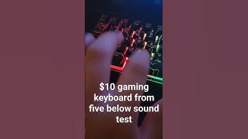 Five below keyboard sound test #youtubeshorts #ytshorts #trending #viral