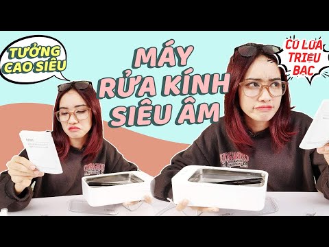 Video Máy rửa siêu âm - Nghe thì cao siêu nhưng là cú lừa... - youtube