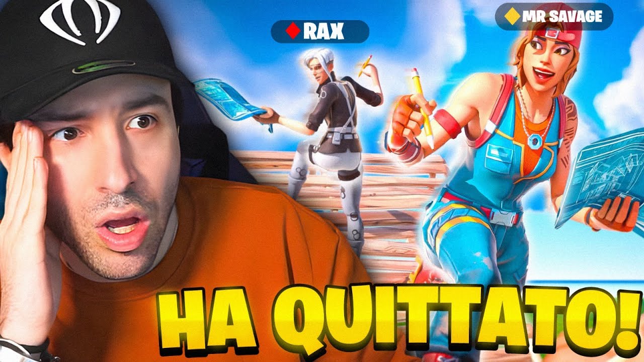 Reagisco a Mr SAVAGE che QUITTA dopo che VIENE UMILIATO da RAX IN 1v1