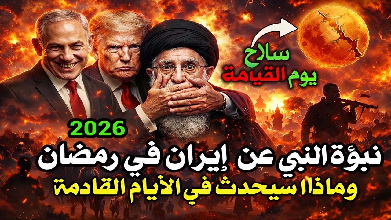 نبؤة النبي ﷺ عن ايران في رمضان 2026 قبل 1400 عام! وماذا سيحدث في الأيام القادمة؟