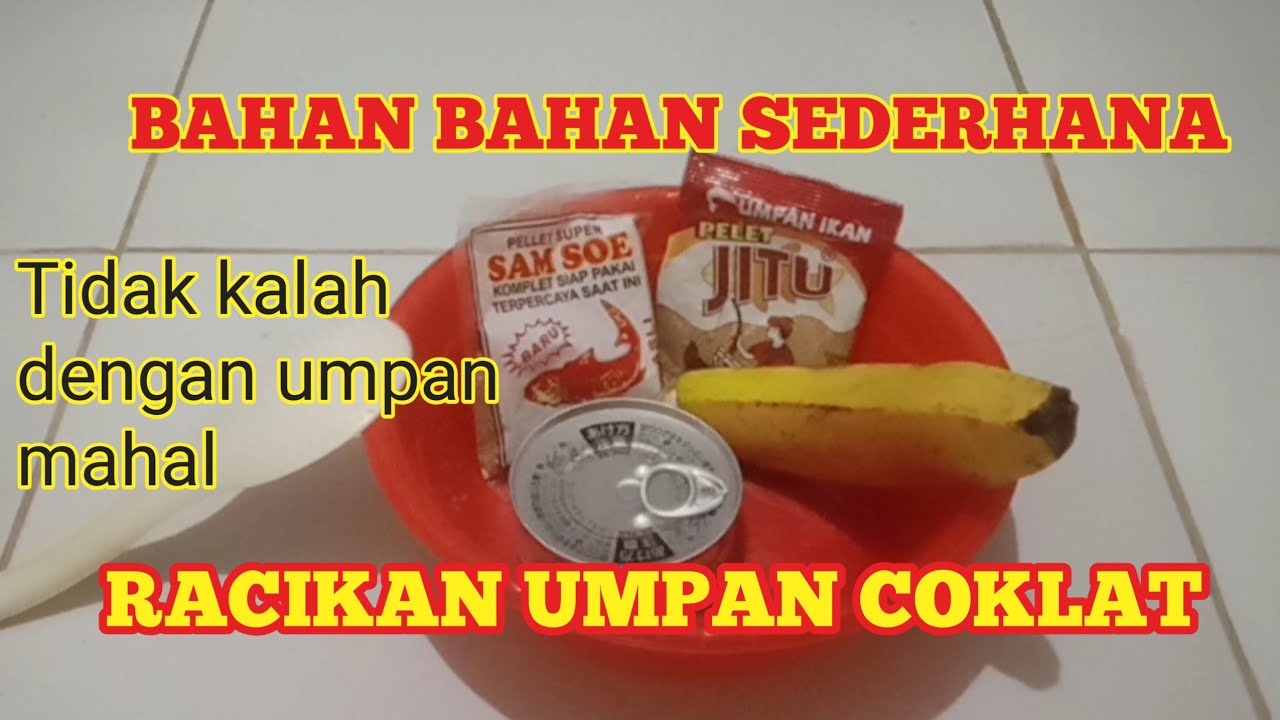 UMPAN COKLAT IKAN MAS