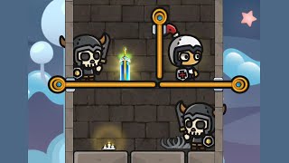 Hero Tower Hero Rescue New Gameplay Walkthrough Level 37-46 | Pull The Pin Mobile Game screenshot 4