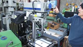 Clausing 20″ Variable Speed Drill Press @ Mullin Machinery of NJ