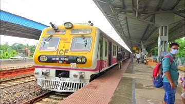 New colourful Emu depart to chuchura station
