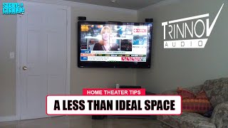 Odd Shaped Home Theater Room Solutions with The Trinnov Altitude Processor.