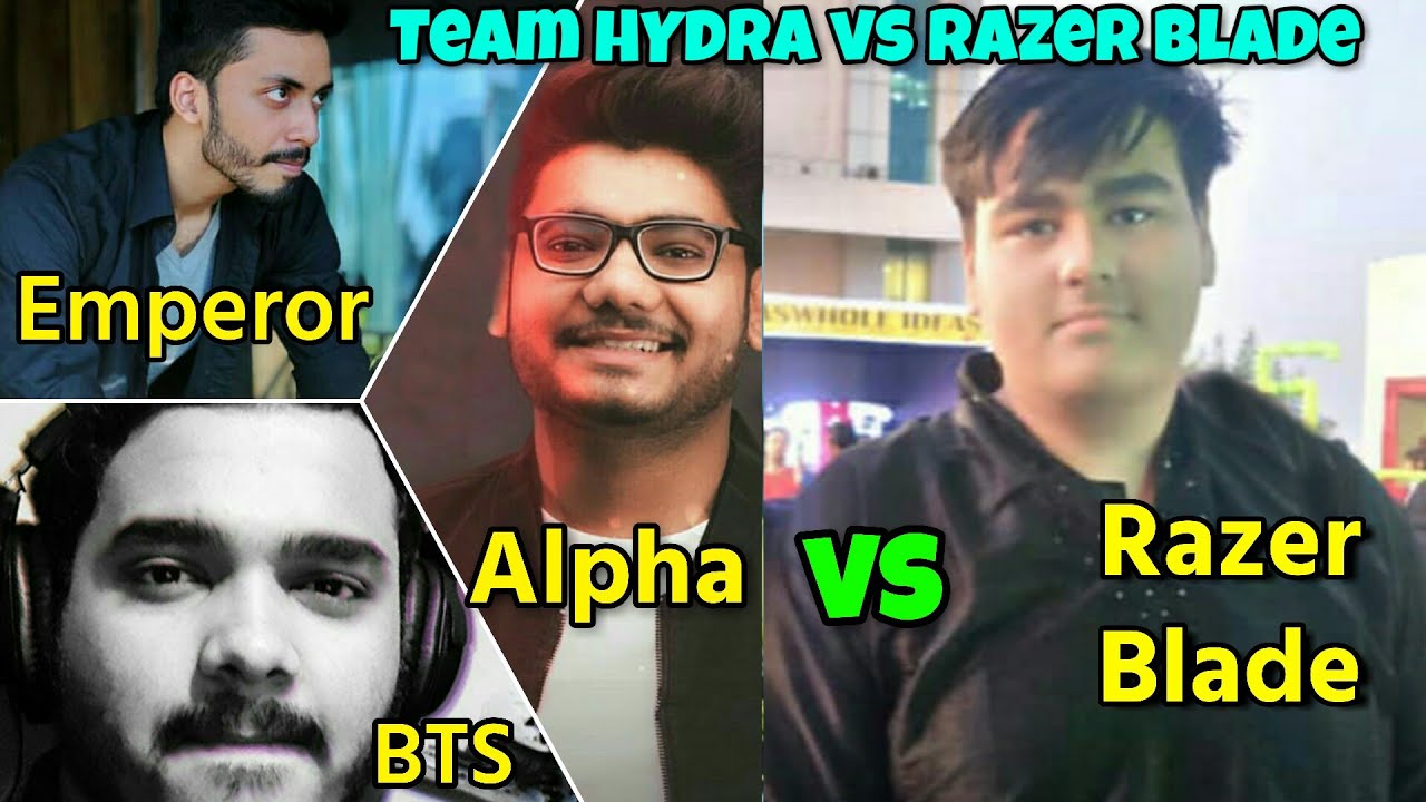HYDRA Alpha + BTS + Emperor vs Razer Blade team fight in Georgopol; | Emulator |