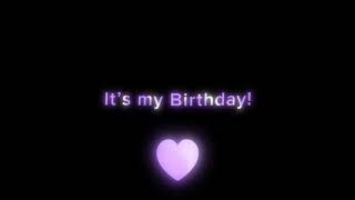 ITS MY BIRTHDAY!! #late #edits #birthday creds to : @setutorialss  for the idea!