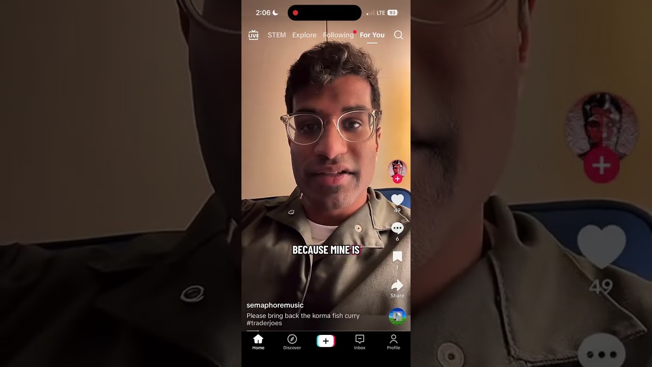 Quickly Scrolling Through TikTok 461