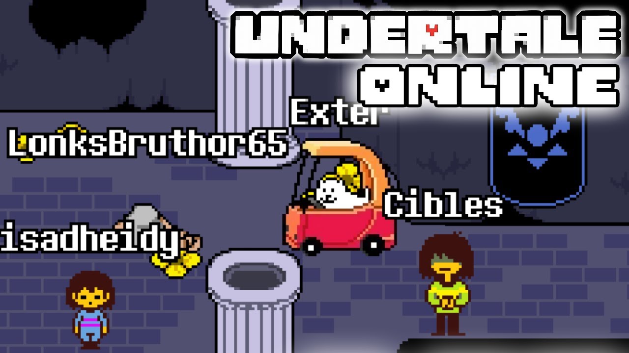 UNDERTALE ONLINE  UNDERTALE MULTIPLAYER MMORPG fangame (Don't Forget) #1 