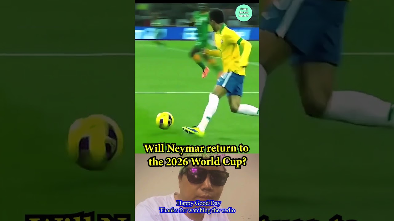 Neymar come back 2026 World Cup ⭐ #neymar #brazil #2026worldcup #skills #goals #shorts