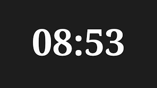 8 Minutes 53 Seconds Countdown Timer