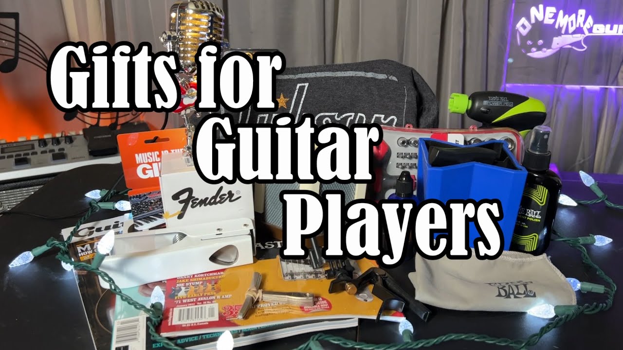 10 AWESOME Gift Ideas for Guitarist!