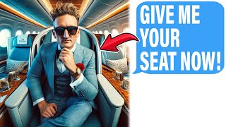 Karen DEMANDS My First Class Seat, Punches Me \& Claims I Look TOO POOR TO Be There!