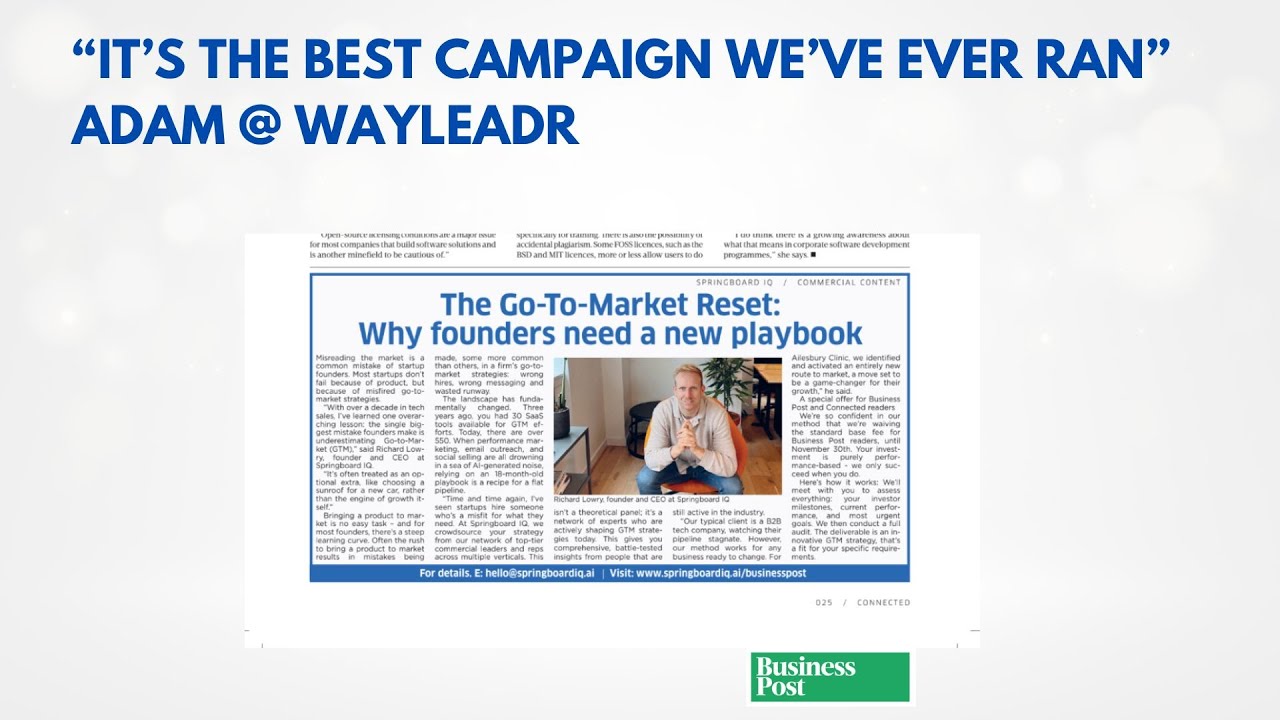 GTM: Reset (Episode 1) | Wayleadr Case Study