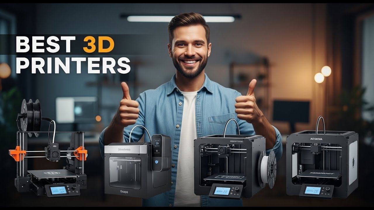 Top 5 Best 3d Printers 2025 - YouTube