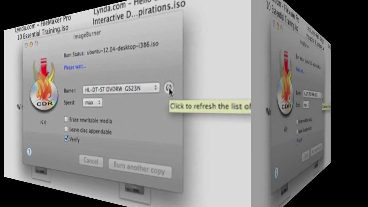 To Burn an Ubuntu ISO 12.04 Precise Pangolin to a Disc YouTube