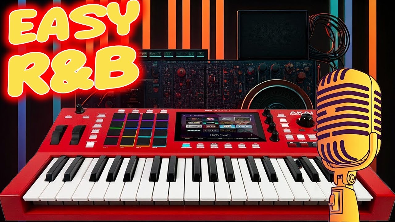 Building an R&B Beat From Scratch Akai MPC Cookup - YouTube