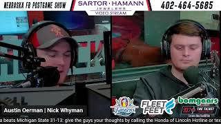 Details Jay Foreman Postgame: Nebraska Football at Michigan State - 9/26/26 Update