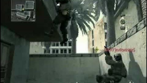 Call of Duty 4 Glitch Tutorial On Huge Roof In Crash