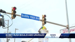 Jackson street renamed for Bobby Rush