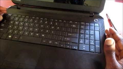 How to replace Keyboard  for Toshiba C55 series
