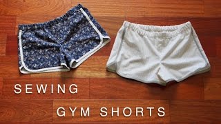 Sewing Gym Shorts  Beginner Level Tutorial