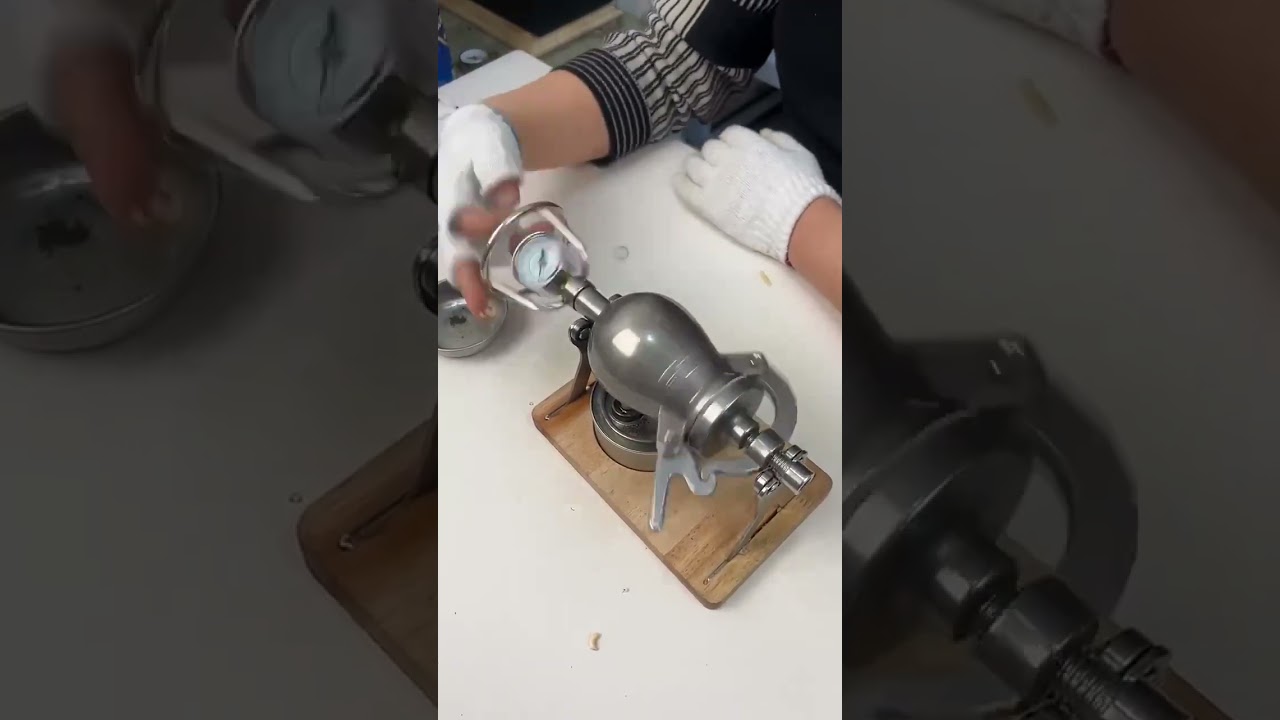 Traditional Chinese Cannon-Style Puffed Rice | Explosive Street Food