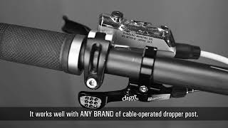 9point8 Digit2.0 Dropper Remote for all Cable Actuated Dropper Seat Posts: Features